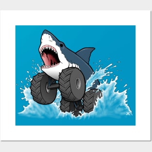 Moto-Shark Posters and Art